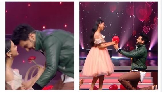 Tejasswi Prakash Got Down On One Knee For Karan Kundrra On Dance Deewane Juniors; Actor Calls Her A Doll
