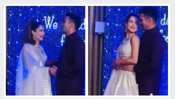 Payal Rohtagi Is All Smiles As She Dances With Sangram Singh At Their Sangeet