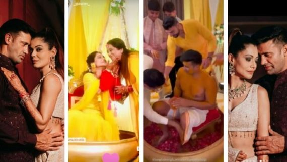 Payal Rohtagi Looks Radiant At Haldi Ceremony; A Look At Dreamy Pictures From Her & Sangram's Sangeet Ceremony