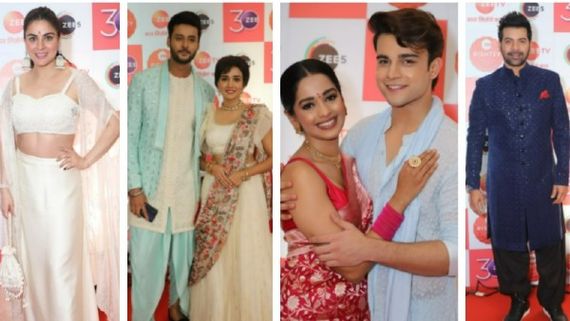 Zee Rishtey Awards Nomination Party: Shraddha Arya, Shabir, Krishna-Mugdha & Others Grace Red Carpet (PICS)