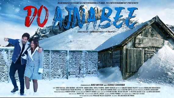 Producer Anu Mitra And Suraj Sharma Unveiled The Poster Of Their Upcoming Film Do Ajnabee, Directed By Sanjeev