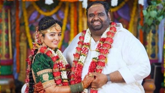 Actress-VJ Mahalakshmi Marries Producer Ravindar Chandrasekaran; See Pics