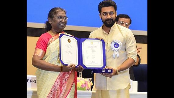 68th National Film Awards: Suriya & Jyotika Give Major Couple Goals As Both Receive Awards For Soorarai Pottru