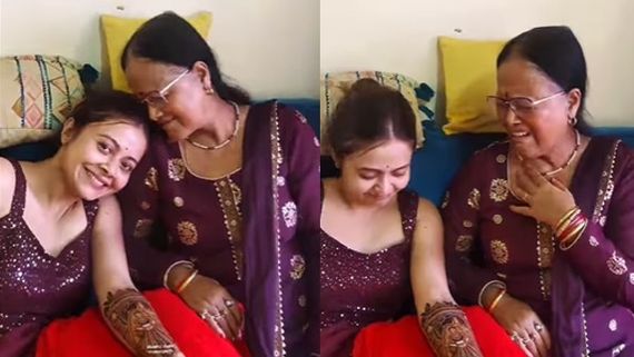 WATCH: Devoleeena Bhattacharjee’s Mom Gets Emotional During The Mehendi Ceremony; Leaves The Bride In Tears