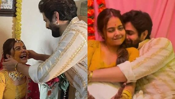 Devoleena Bhattacharjee Shares UNSEEN Pics From Her Haldi Ceremony With Vishal Singh & Shahnawaz Shaikh