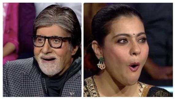 KBC 14: Amitabh Bachchan Calls Kajol A 'Liar' After She Says She Is Scared Of Him: Jhooth Bolna Inko Aata Hai