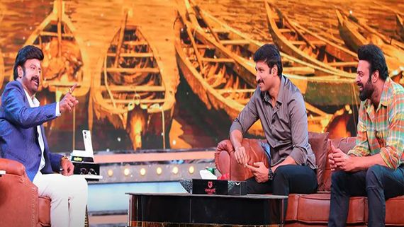 Unstoppable 2 With NBK: Prabhas & His Best Buddy Gopichand Evoke Fun On Balakrishna's Talk Show!