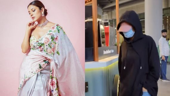 After Shah Rukh Khan, Shehnaaz Gill Hides Face Under Mask, Hoodie At Airport, Fans Say 'Yeh Raj Kundra Kab...'