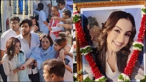 Shivin Narang Consoles Tunisha Sharma’s Devastated Mother At Her Funeral, Kanwar Dhillon Gets Teary-Eyed 