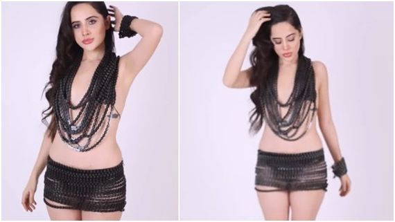 Uorfi Javed Brutally Trolled For Covering Her Modesty With Just Cycle Chains; People Say 'Tauba Tauba'