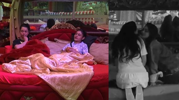 Bigg Boss 16: Soundarya Sharma & Sreejita De Lip Kiss Each Other Leaving Abdu & Shiv Thakare Shocked; WATCH