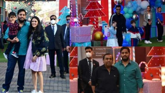 Karan Johar, Natasha Stankovic, And Others Celebs Raise Style Quotient At Akash Ambani's Son's Birthday Bash 