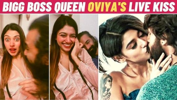 Man Who Hugs And Kisses Bigg Boss Queen Oviya In Live Video - Is He The Actress' Boyfriend?