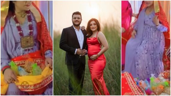 Pregnant Balika Vadhu Star Neha Beams With Joy During Godh Bharai, Expecting Child After 10 Yrs Of Marriage