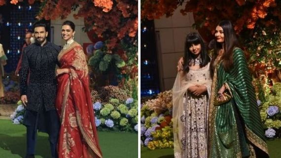 From Deepika Padukone's Red Saree To Aishwarya Rai's Anarkali Suit, 4 Worst Dressed Celebs At Ambanis Bash