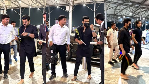 RRR At Oscars: Ram Charan Leaves For USA To Attend The Event Post Golden Globe Success of Naatu Naatu