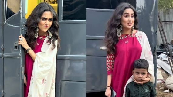 Ekdum Chup...: Naagin 6's Tejasswi Prakash's Interaction With Little Fan Is Too Cute To Be Missed- VIRAL Video