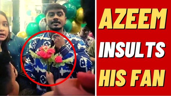 Netizens Slams Bigg Boss Star Azeem For Doing THIS To The Boy Who Welcomed Him With Flowers!