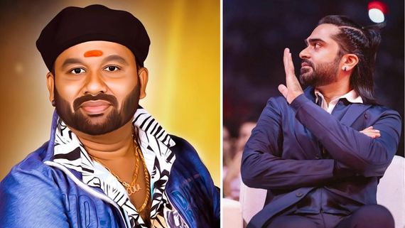 Cool Suresh Jumps In The Sea To Prove His Loyalty For Silambarasan TR; Netizens Call It A Publicity Stunt!