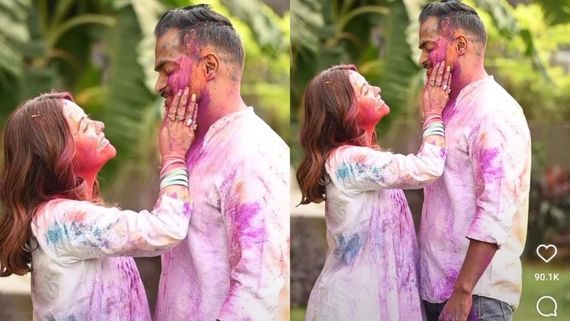 Char Din Ki...: Devoleena Bhattacharjee TROLLED As She Drops Video From Her First Holi With Husband Shahnawaz 