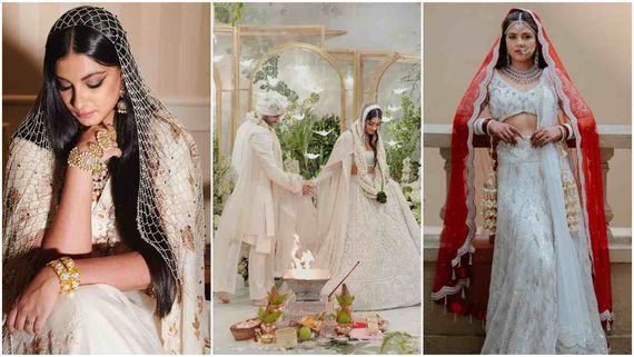 Alanna Panday, Dalljiet Kaur, Rhea & Others Who Ditched Traditional Red To Opt For White Bridal Trousseau