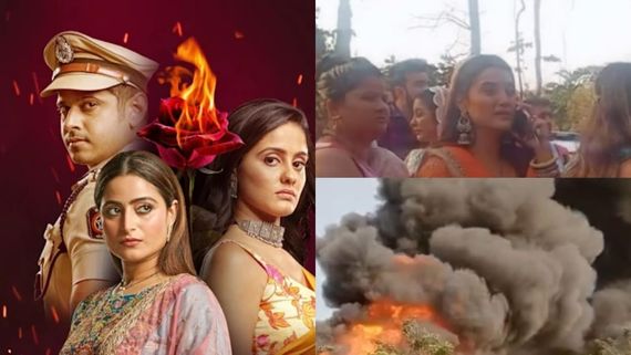 Ghum Hai Kisikey Pyaar Meiin Fire Incident: Ajooni Lead Breaks Down Into Tears As Fire Spreads To Show's Set 