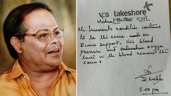 Malayalam Comedy Actor Innocent In Extremely Critical Condition; Still On Ventilator Support!