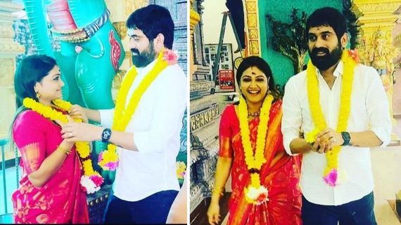 Roja Serial Actress Secretly Marries Her BoyFriend At Malaysia Murugan Temple; Wedding PICS Go Viral!