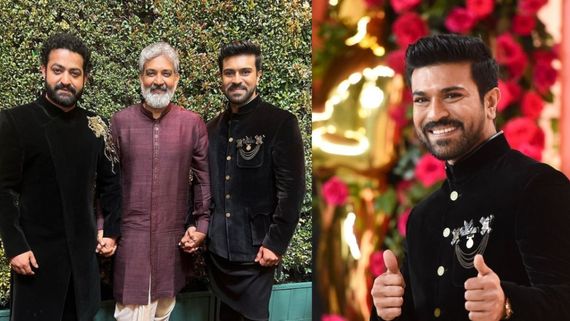 Oscars 2023: RRR Actors Ram Charan, Jr NTR,  SS Rajamouli Take Indian Ethnic Fashion To The Academy, See PICS