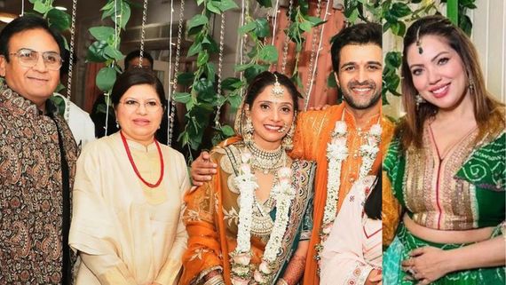 Dilip Joshi, Wife's Unseen PIC From Taarak Mehta Ka Ooltah Chashmah Star Sachin Shroff's Wedding Goes Viral