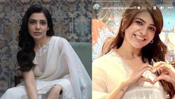 Samantha Ruth Prabhu's White-On-White Palazzo Set Is The Ultimate Comfort Look Your Summer Wardrobe Needs
