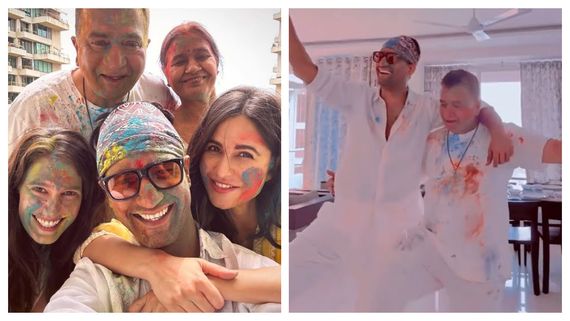 Holi 2023: Katrina Kaif’s Giggles Are UNMISSABLE In This Cute Dance Video Of Sham Kaushal And Vicky Kaushal