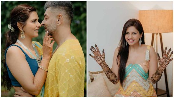 Bride-To-Be Dalljiet Kaur Did Something Very Special For Fiance Nikhil, Check Her Mehendi Design To Find Out