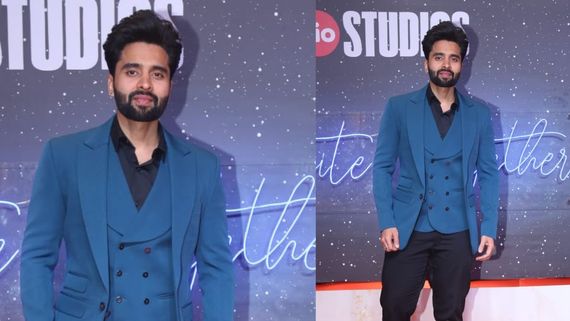 Actor-Producer Jackky Bhagnani Charms Through The Red Carpet At An Event In Mumbai. SEE PICS