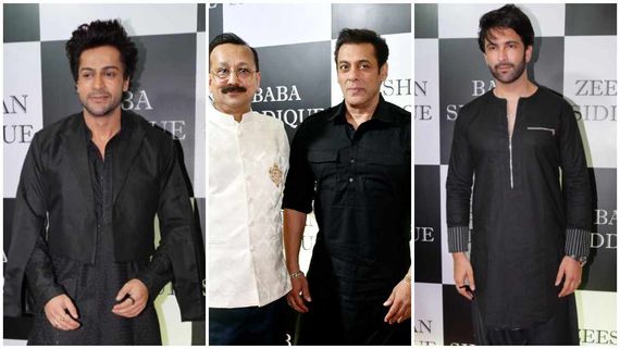 Salman Khan To Shalin Bhanot: 5 Male Celebs Who Slayed In All-Black Outfits At Baba Siddique Iftaar Party