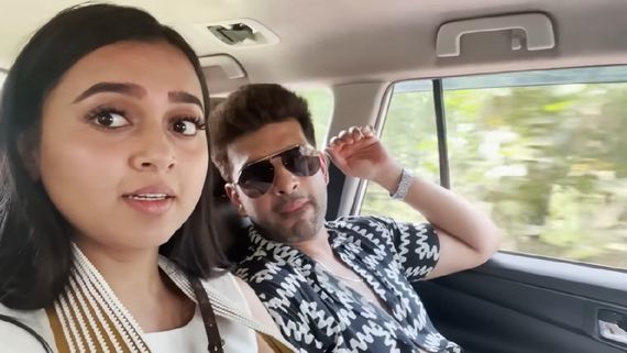 Tejasswi Prakash Gets Emotional During A Vacation With Karan Kundrra; Latter’s Reaction Is Priceless