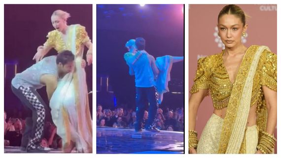 That’s Second-Hand Embarrassment: Netizens React To Video Of Varun Dhawan Lifting & Kissing Gigi Hadid 