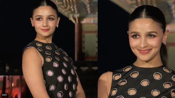 Alia Bhatt Takes The Limelight At Gucci Cruise Show 2024 In Mini Black Cut-Out Dress. Check Out Details