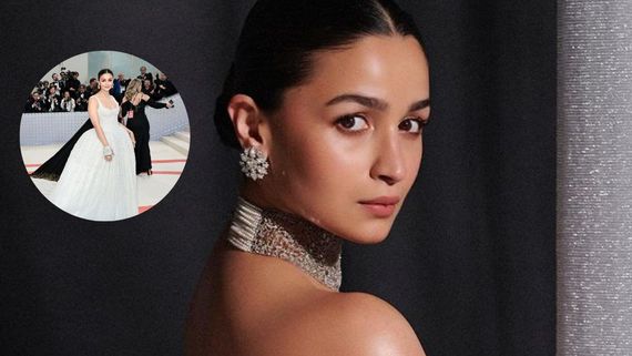 Met Gala 2023: Fans Call Alia Bhatt 'Disney Princess' As She Makes STYLISH DEBUT In Pearl Gown-VIDEO
