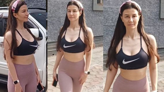 Giorgia Andriani Flaunts Toned Physique In Black Sports Bra. Her Post Workout Glow Is Unmissable- VIRAL Video
