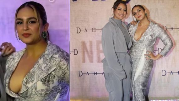 Huma Qureshi Goes BRALESS In A Plunging Neckline Dress; Gets BRUTALLY Trolled & Fat-Shamed 