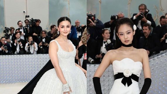 Alia Bhatt Se Sikho: Desi Netizens TROLL Blackpink's Jennie For Her Vintage Chanel Look At Met Gala 2023