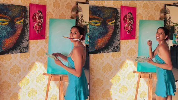EXCLUSIVE! Actor Pooja Dey Showcases Her Artwork On Social Media; Says, 'Painting For Me Is A Kind Of Therapy'