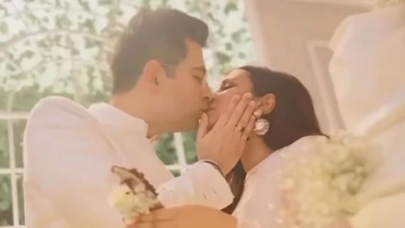 Parineeti Chopra-Raghav Chadha DREAMY Engagement Video Scream LOVE; Couple Seal The Deal With A Kiss 