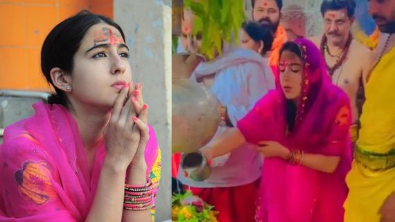 Sara Ali Khan Bashed For Praying At Ujjain's Mahakal Temple. Netizens Say: Movie Aa Rahi Hai Naa Tabhi