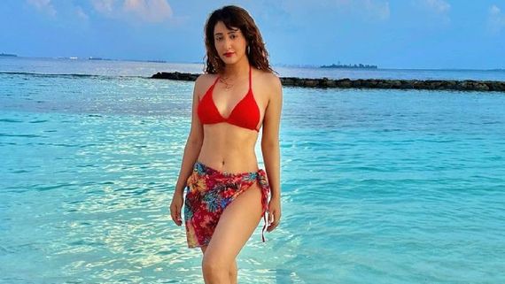 Shivya Pathania Raises The Temperature In A Red Bikini