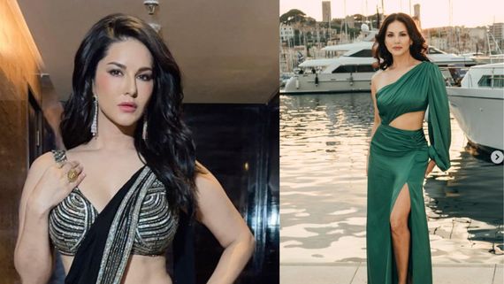 Netizens Call Sunny Leone ‘Simla Mirch' As She Stuns In SEXY Green High-Slit Gown On 1st Day Of Her Cannes
