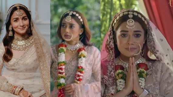 Hum Rahe Na Rahe Hum: Tina Datta Aka Surili's Wedding Look Inspired From Alia Bhatt's Bridal Look- See PICS