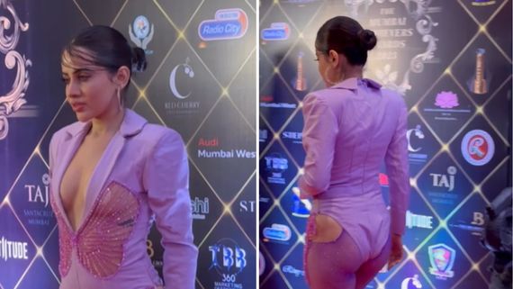 Uorfi Javed Flaunts Her Booty In Butterfly-Detailed Dress; Netizens Heavily TROLL Her: Government Ko Note Ke..