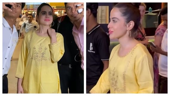 Urfi Javed Makes SURPRISING Appearance In Kurta At Airport; SHOCKED Netizens Say, ‘Kuch Idea Ni Mila Hoga…’